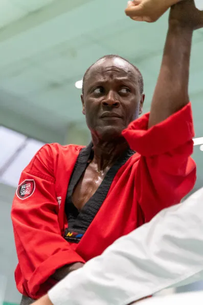 Nadjib Agbanrin, instructeur et directeur technique du club