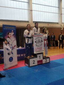 Podium Mila Vice championne de région